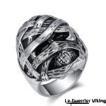 Bague Crâne Momifié en Acier