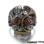 Bague Crâne Steampunk