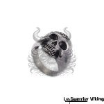 Bague Crâne de Helheim en Acier