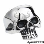 Bague Crâne et Crocs