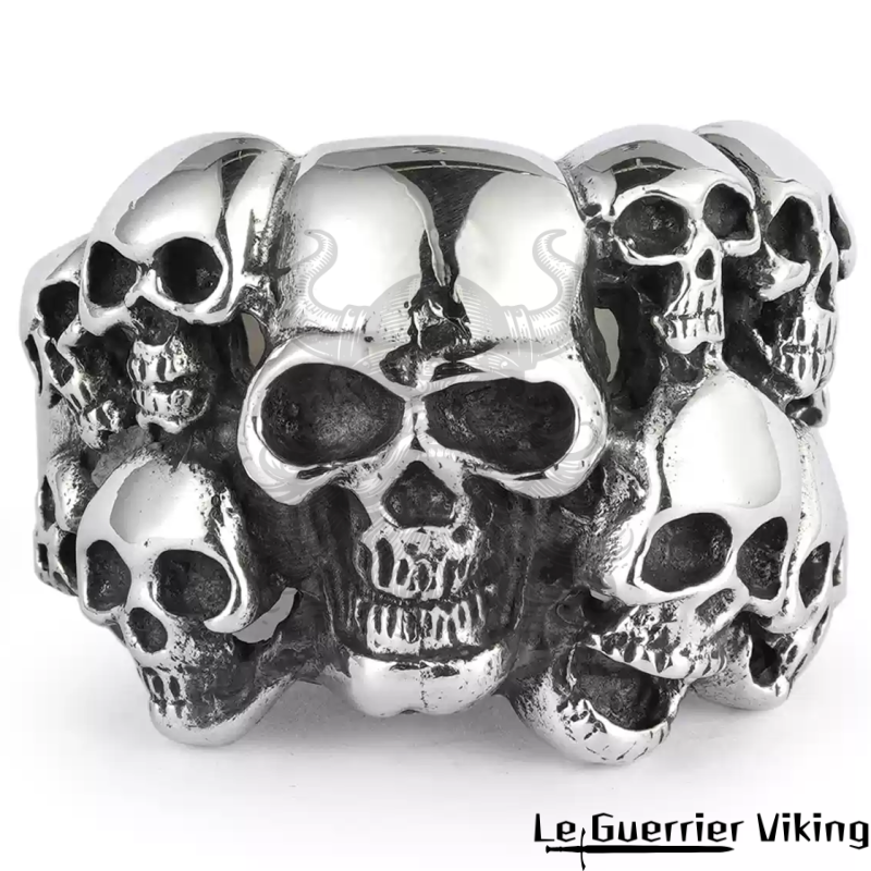 Bague Crânes Maudits