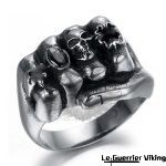 Bague Force de Ragnar - Acier