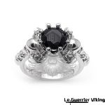 Bague Gothique Odinique en Acier