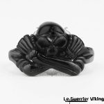 Bague Squelettique de Loki en Acier
