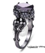 Bague Tête de Mort Duo du Néant