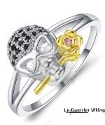 Bague Tête de Mort Élégance Sombre