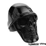 Bague Tête de Mort Helheim en Acier