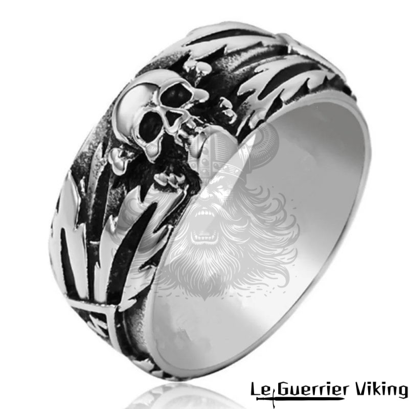 Bague Tête de Mort Résurgence