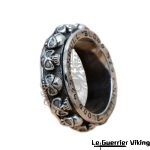 Bague Tête de Mort Runes Perdues