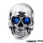 Bague Tête de Mort Titan Noir