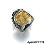 Bague Tête de Mort Valkyrie (Acier)