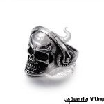 Bague Viking Mortel en Acier