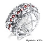 Bague Viking Mortuaire Femme en Argent