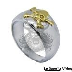 Bague âme du Valhalla en Acier
