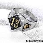 Bague des Valkyries 13 en Acier Inoxydable