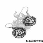 Boucles D'Oreilles Viking Valknut