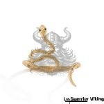 Bracelet Manchette Serpent De Midgard