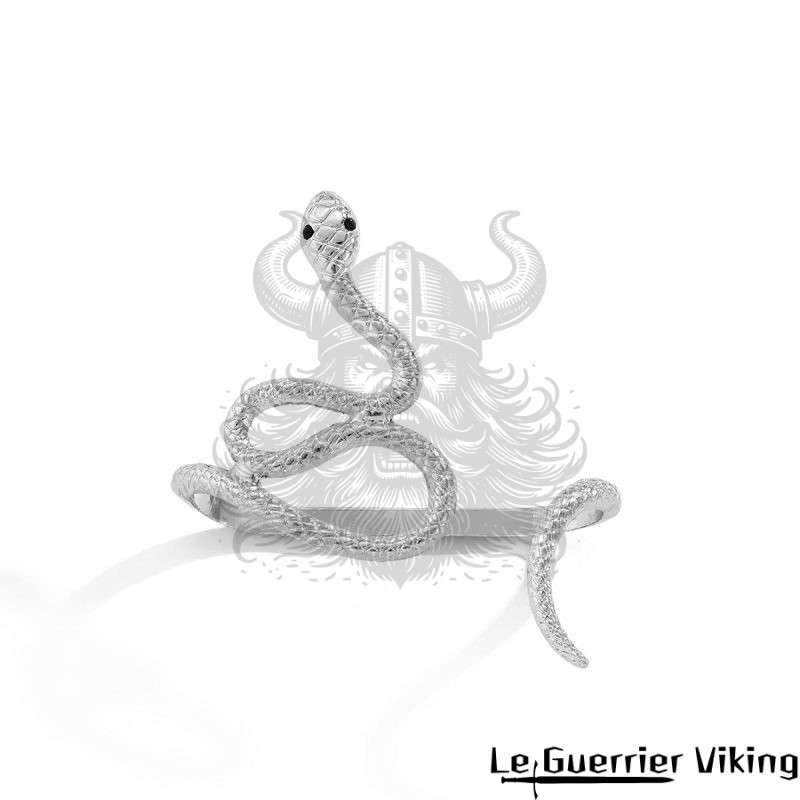 Bracelet Serpent Argenté d'Yggdrasil