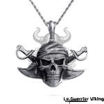 Collier Tête De Mort Pirate