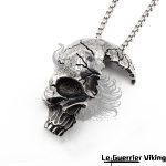Collier Tête de mort brisée