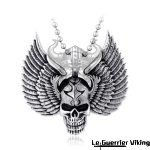 Collier Viking Ailes De Guerrier - Acier