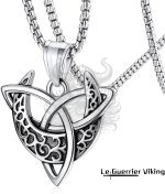Collier Viking Valknut - Entrelacs du Destin