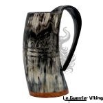 Chope à Boire Viking En Corne De Bœuf