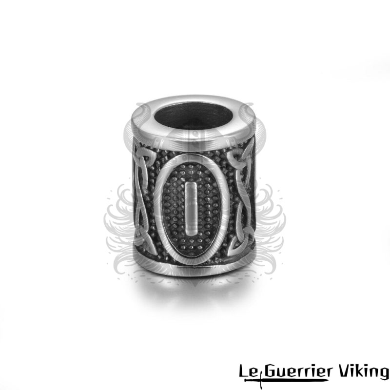 Perle En Acier Rune Isa Viking Shop