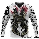 Sweat-shirt viking des loups cosmiques