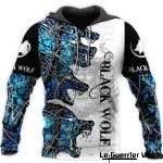 Sweat-shirt Viking Loup Bleu Glacier