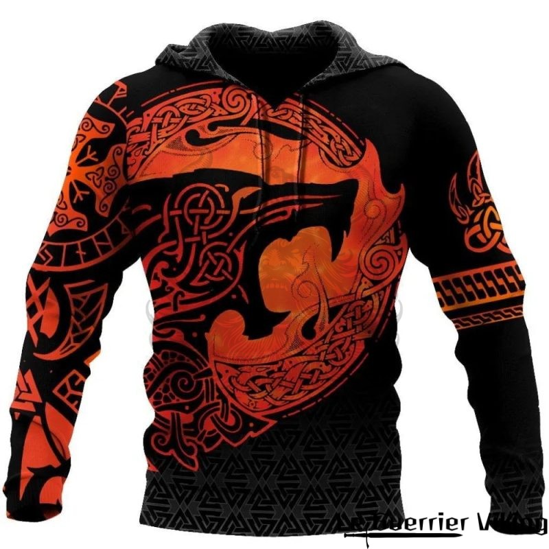 Sweat-shirt Viking Loup Du Ragnarök