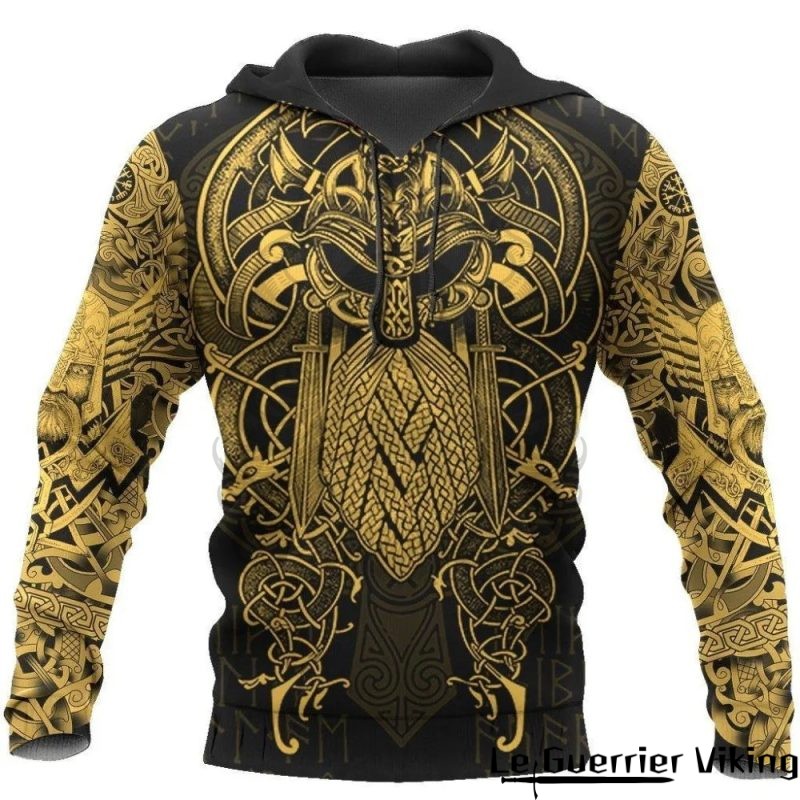 Sweat-shirt viking Guerrier nordique