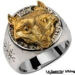 Bague Viking Loup Fenrir Viking Shop