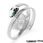Bracelet Serpent Givre de Nuit