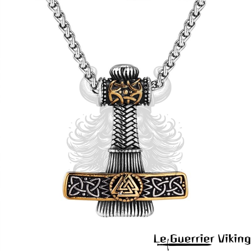 Collier Viking Marteau De Thor Et Runes Viking Shop