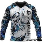Sweat-shirt viking du chasseur de loup arctique