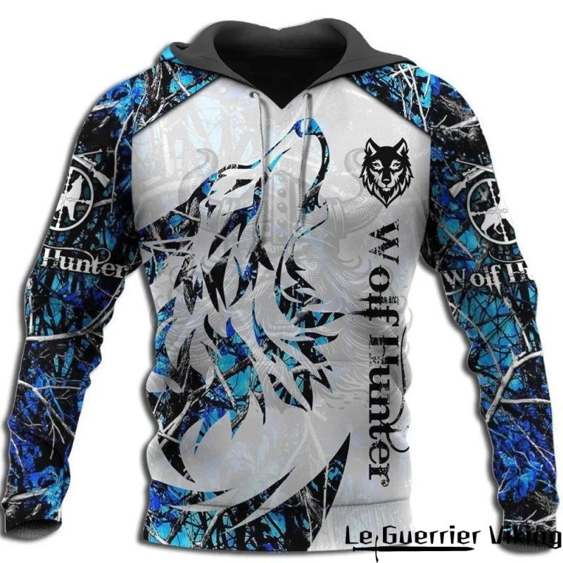 Sweat-shirt viking du chasseur de loup arctique