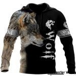 Sweat-shirt Viking Loup des Bois