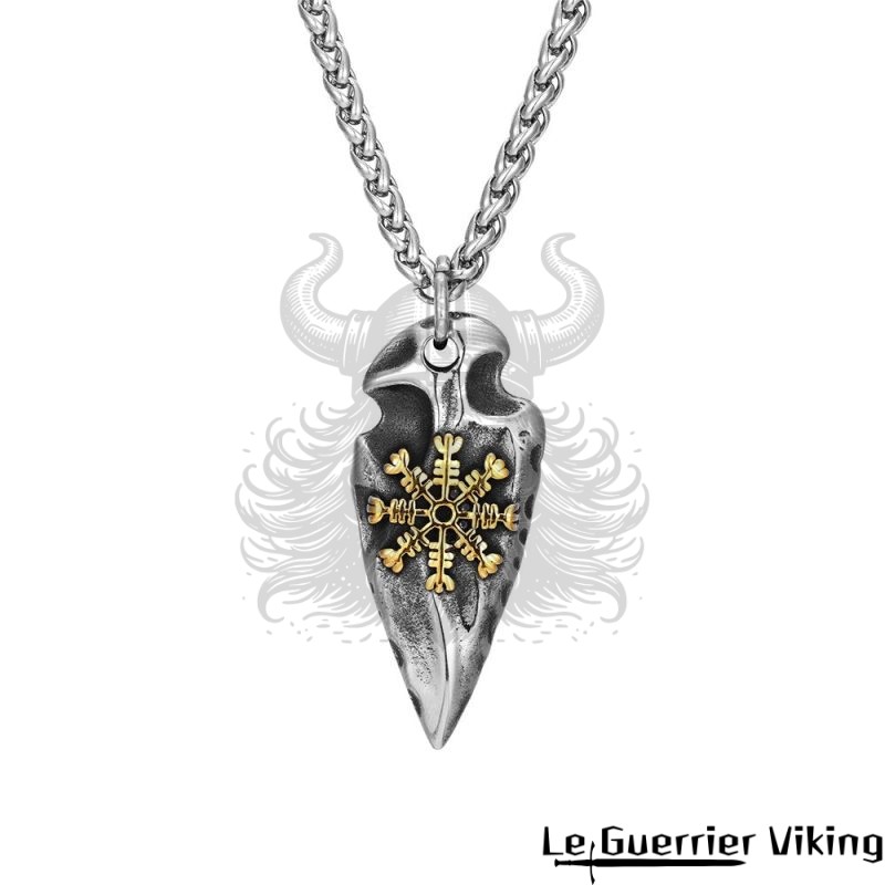 Collier Viking Flèche Et Rune Viking Shop