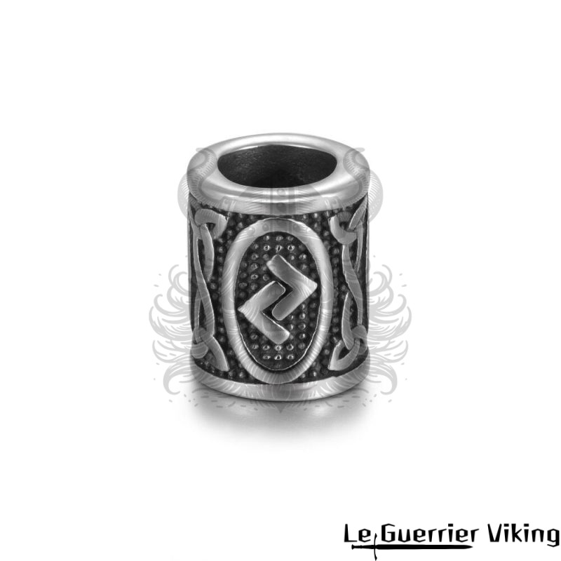 Perle En Acier Rune Jera Viking Shop