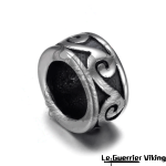 Perle Pour Barbe Viking - Vague En Spirale