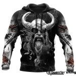 Sweat-shirt viking de guerrier barbu