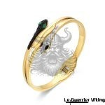Bracelet Serpent Nordique Or
