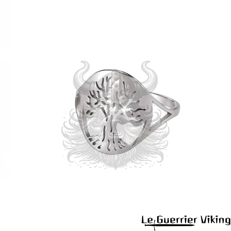 Bague Arbre Sérénité - Argentée