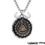 Collier Viking Serpent Et Valknut Viking Shop