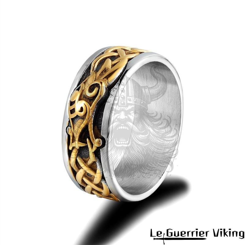 Bague Viking Ouroboros Du Serpent Jormungand Viking Shop
