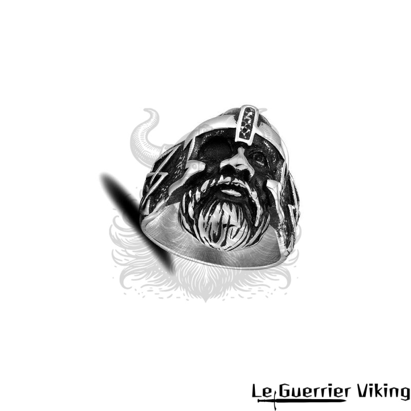 Bague Viking Guerrier Odin Viking Shop
