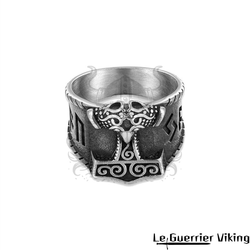 Bague Viking Marteau De Thor Viking Shop