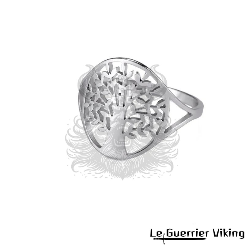 Bague Arbre de Clarté - Argentée