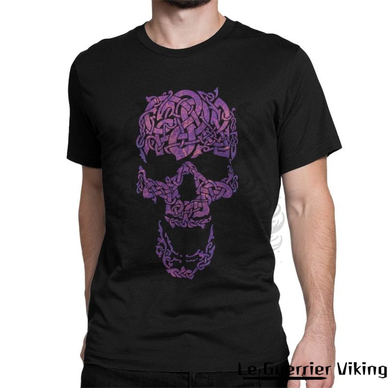 T-shirt Viking Crâne de guerrier Viking Shop